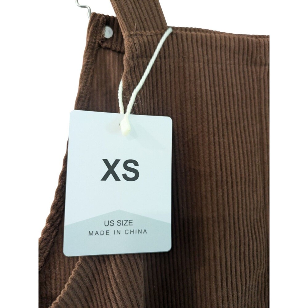 Corduroy Overall Dress XS NWT - Picture 3 of 4